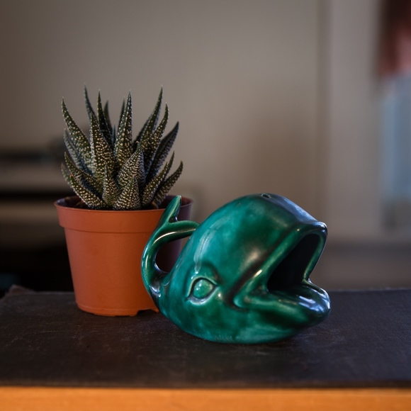 Ceramic Whale - Picture 2 of 2